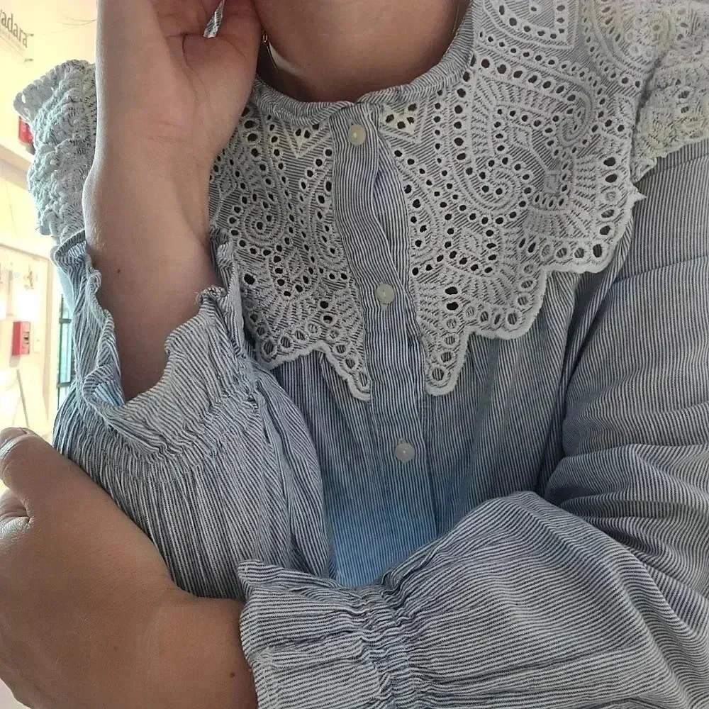 H&M striped button down shirt - Picture 4 of 13